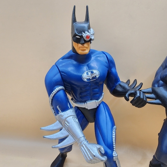 1994 DC Legends of Batman Cyborg Dark Rider Power Guardian 4.5" Kenner - Picture 3 of 6